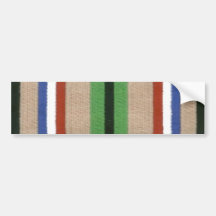 Desert Storm Service Ribbon Bumper Stickers