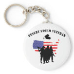 Desert Storm Veteran keychains