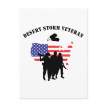 Desert Storm Veteran postcards by Veterans_Day_TShirt Desert Storm Veteran postcards