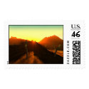 Desert Sunrise postage by KiDAcE Desert Sunrise postage