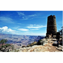 Desert View Watchtower - Grand Canyon Acrylic Cut Out