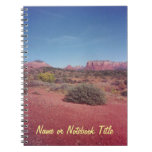 Desert Vista Custom Notebook