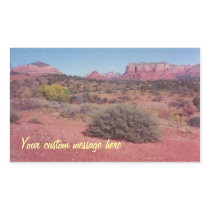 Desert Vista Custom Sticker
