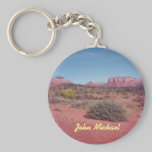 Desert Vista Personalized Keychain keychains