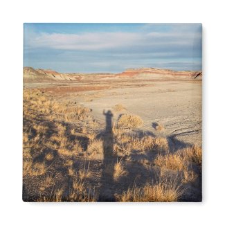 Desert Wave: Petrified Forest National Park Magnet