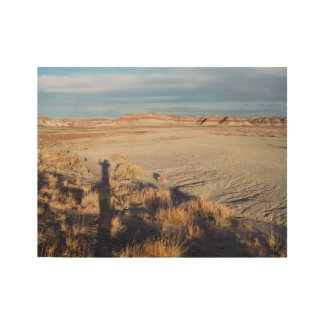 Desert Wave: Petrified Forest National Park Poster Wood Poster