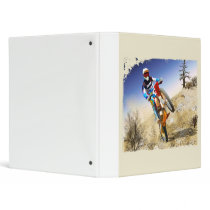 Desert Wheelie Motocross 3 Ring Binders