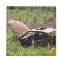 Deserted Car Magnet