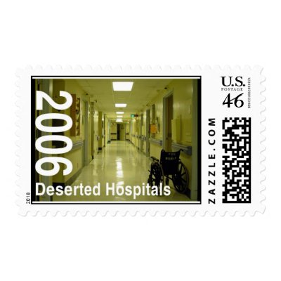 Deserted Hospitals Stamps by dmcnair