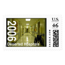 Deserted Hospitals postage