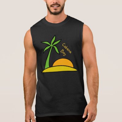 Deserted Tropical Island Sleeveless Shirt