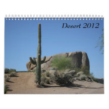 Deserts 2012 wall calendar
