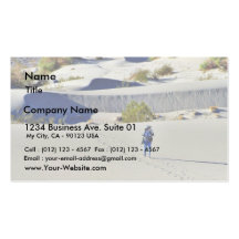 Deserts Sand Dunes 4 Business Card