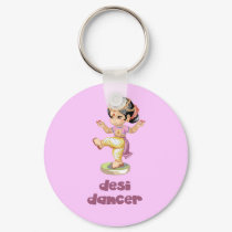 Desi Dancer Purple keychains by smallhandsdesigns Desi Dancer Purple keychains