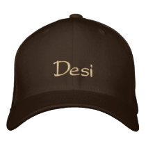 Desi embroidered hats