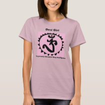 Desi Girl with Om t-shirts