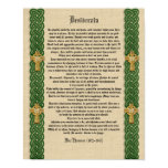 Desiderata "desired things", prose Celtic Knot bor posters