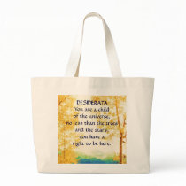 DESIDERATA Faded Aspens bag
