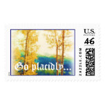 DESIDERATA Faded Aspens postage