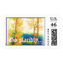 DESIDERATA Faded Aspens postage