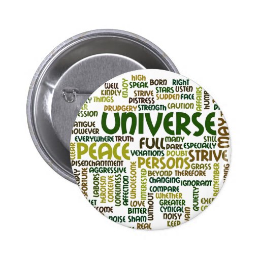 Desiderata Motivational Poem Words Badge Button