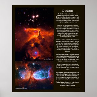 Desiderata - Outer Space beauty of Universe Stars
