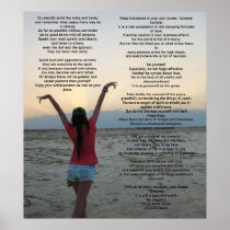 Desiderata Poster