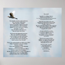 Desiderata Posters