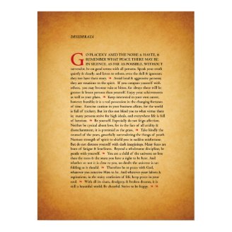 Desiderata Posters