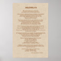Desiderata Straw posters