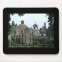 Desierto de los Leones Monastery Mousepad by theHOELstudio Desierto de los Leones Monastery Mousepad