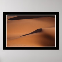 Desierto de Namib de la duna de arena Poster