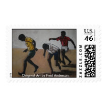 Design #1: Original Art by Fred Anderson postage by kriscoll Design #1: Original Art by Fred Anderson postage