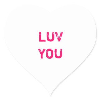 Design a White Conversation Heart Sticker sticker