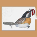 Design Bird Chickadee cards