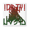 Design Clean dirty dishwasher magnets