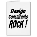 Design Consultants Rock! Greeting Card cards