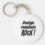 Design Consultants Rock! Keychain keychains