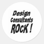 Design Consultants Rock! Sticker stickers