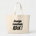 Design Consultants Rock! Tote Bag bags