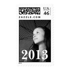 Design Custom Graduation Photo Postage Stamps
