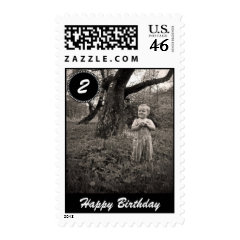 Design Custom Photo Stamps Kids Birthday Christmas