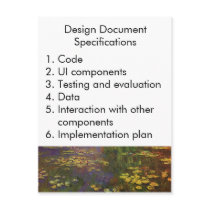 Design Document Specifications postcards by rahulbiswas Design Document Specifications postcards