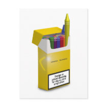 Design er skadelig postcards