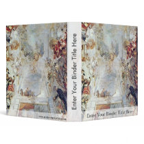 Design For A Ceiling Painting Of The Allegory Of T 3 Ring Binder