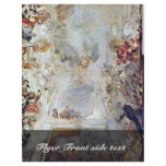 Design For A Ceiling Painting Of The Allegory Of T flyers