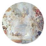 Design For A Ceiling Painting Of The Allegory Of T stickers