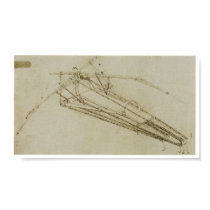 Design for a Flying Machine, Leonardo da Vinci Poster