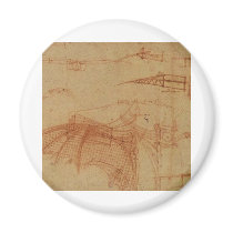 Design for a flying machine magnets by LeonardoDaVinci Design for a flying machine magnets