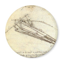 Design for a flying machine. magnets by LeonardoDaVinci Design for a flying machine. magnets